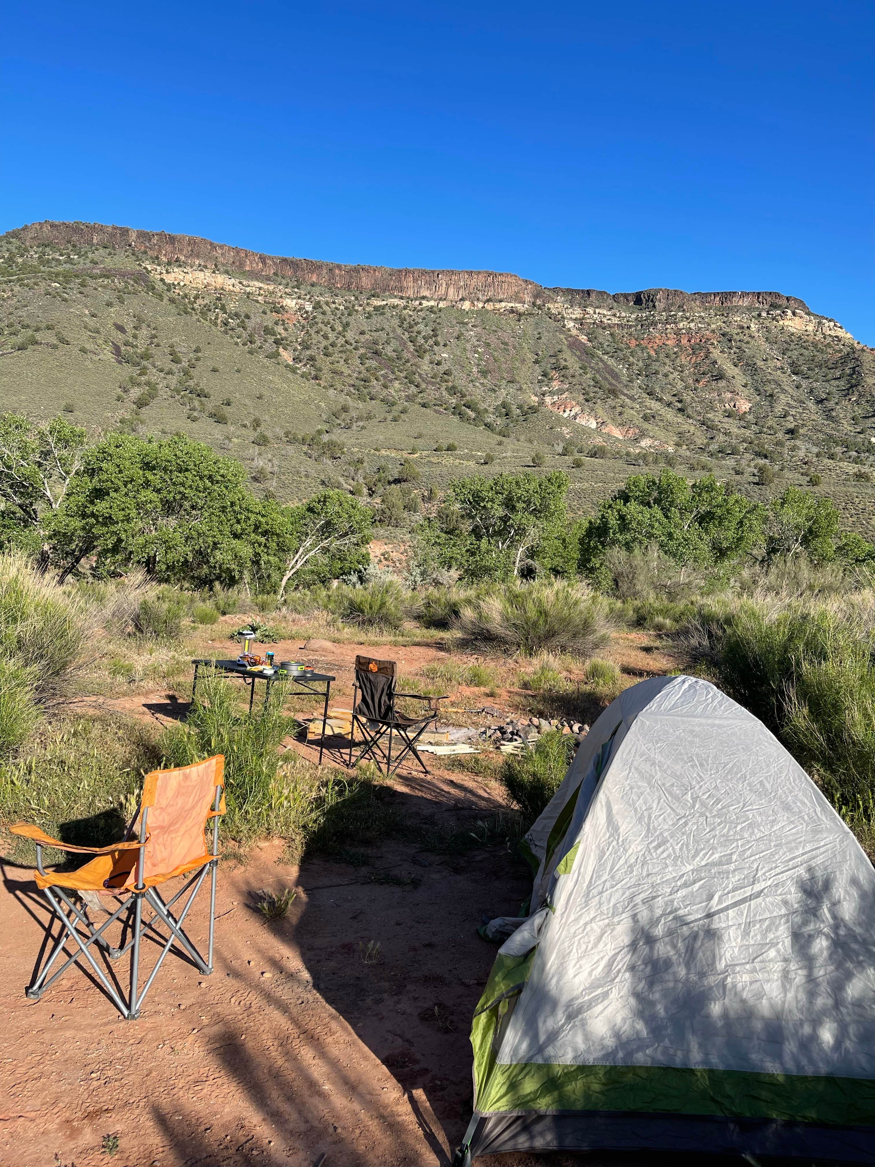 Andrew P.'s photo of a dispersed camping area at North Creek Dispersed Camping near Central, UT
