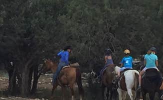 David G.'s photo of camping with a horse at Zion Ponderosa Ranch Resort near Panguitch, UT