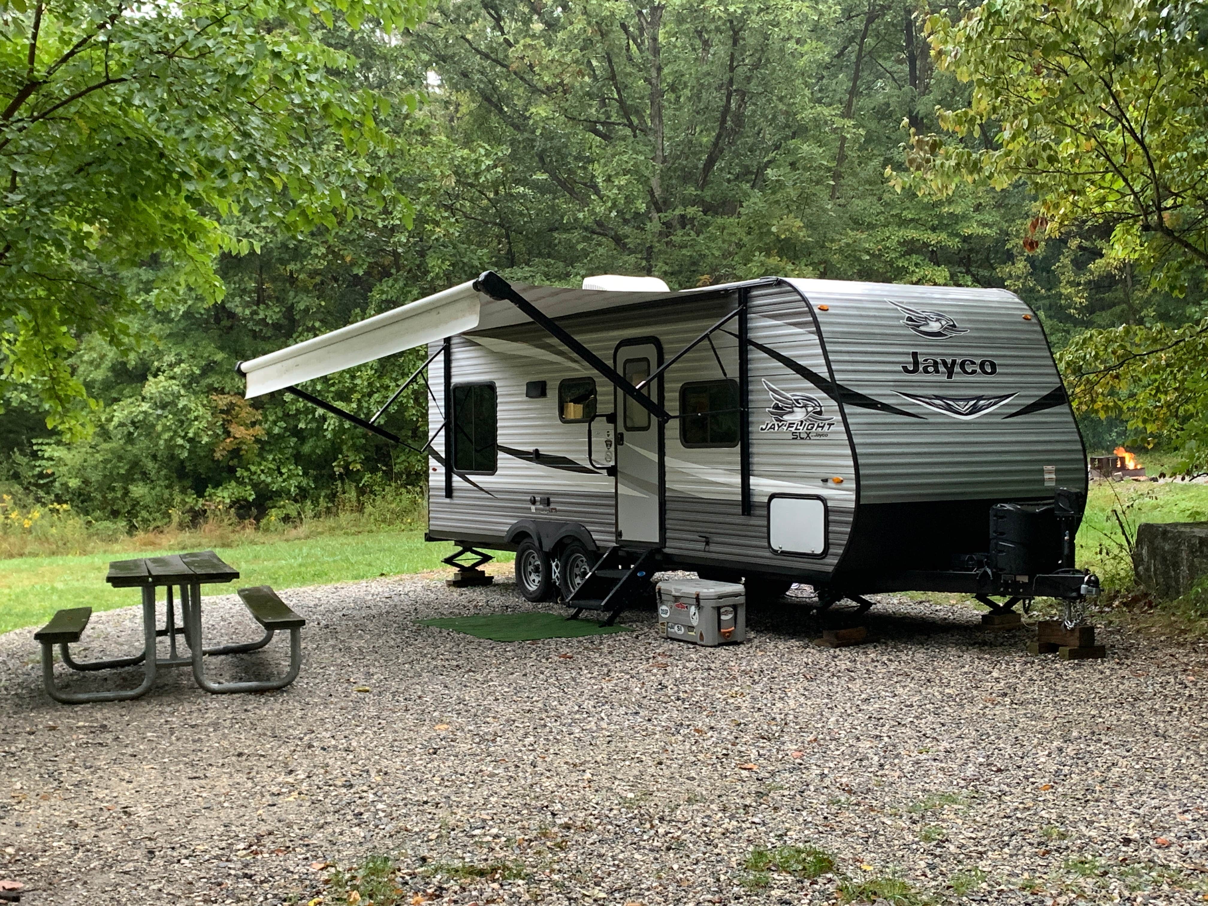 Laure D.'s photo of rv camping at Gifford Pinchot State Park Campground near Arendtsville, PA