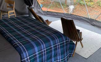 The Dyrt's photo of glamping accommodations at Olympic Wilderness Basecamp near Kent, WA