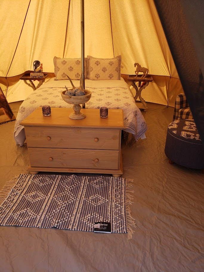 The Dyrt's photo of glamping accommodations at Bluebonnet Glamping Company near Burleson, TX