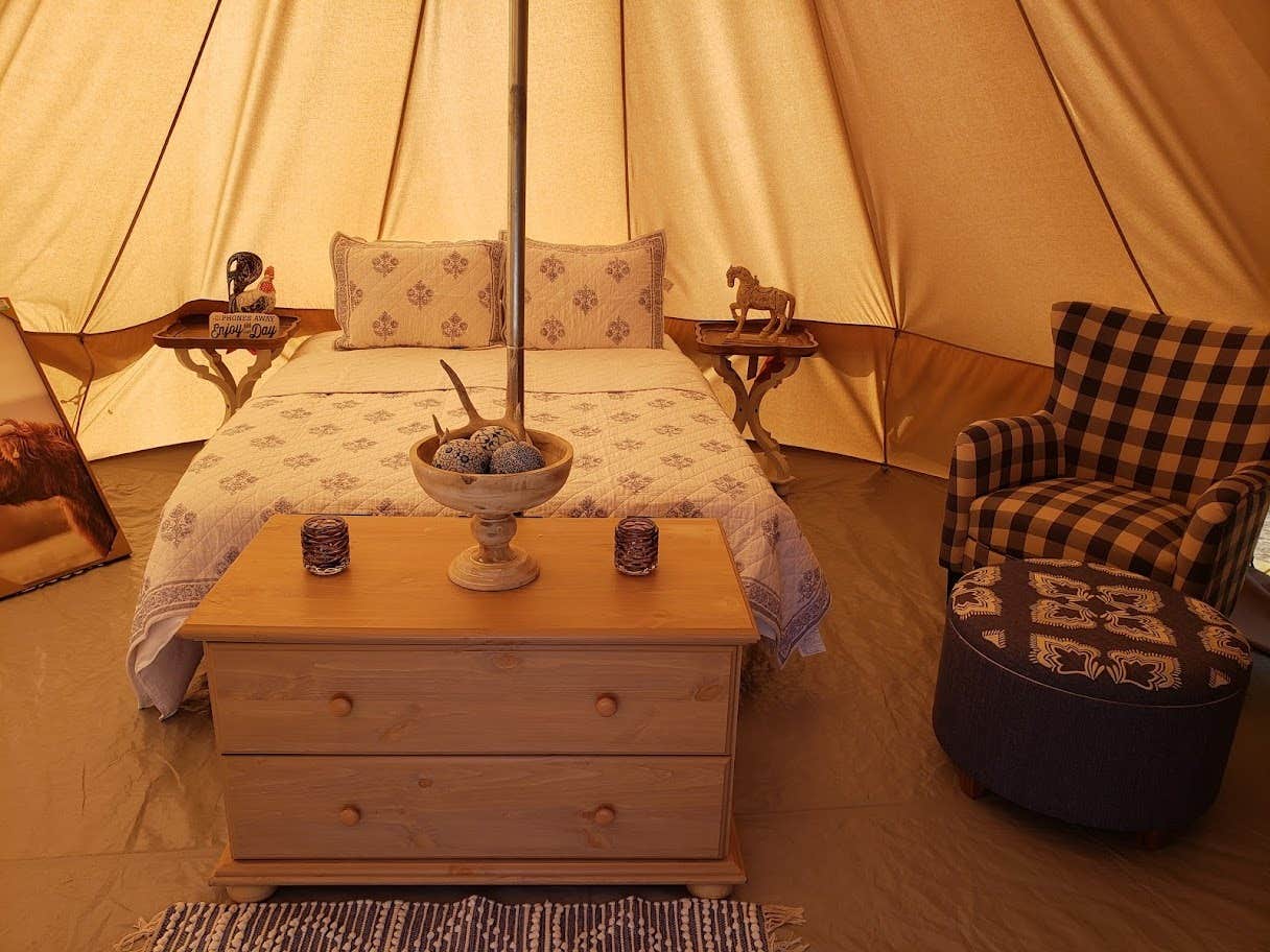 The Dyrt's photo of glamping accommodations at Bluebonnet Glamping Company near Rowlett, TX