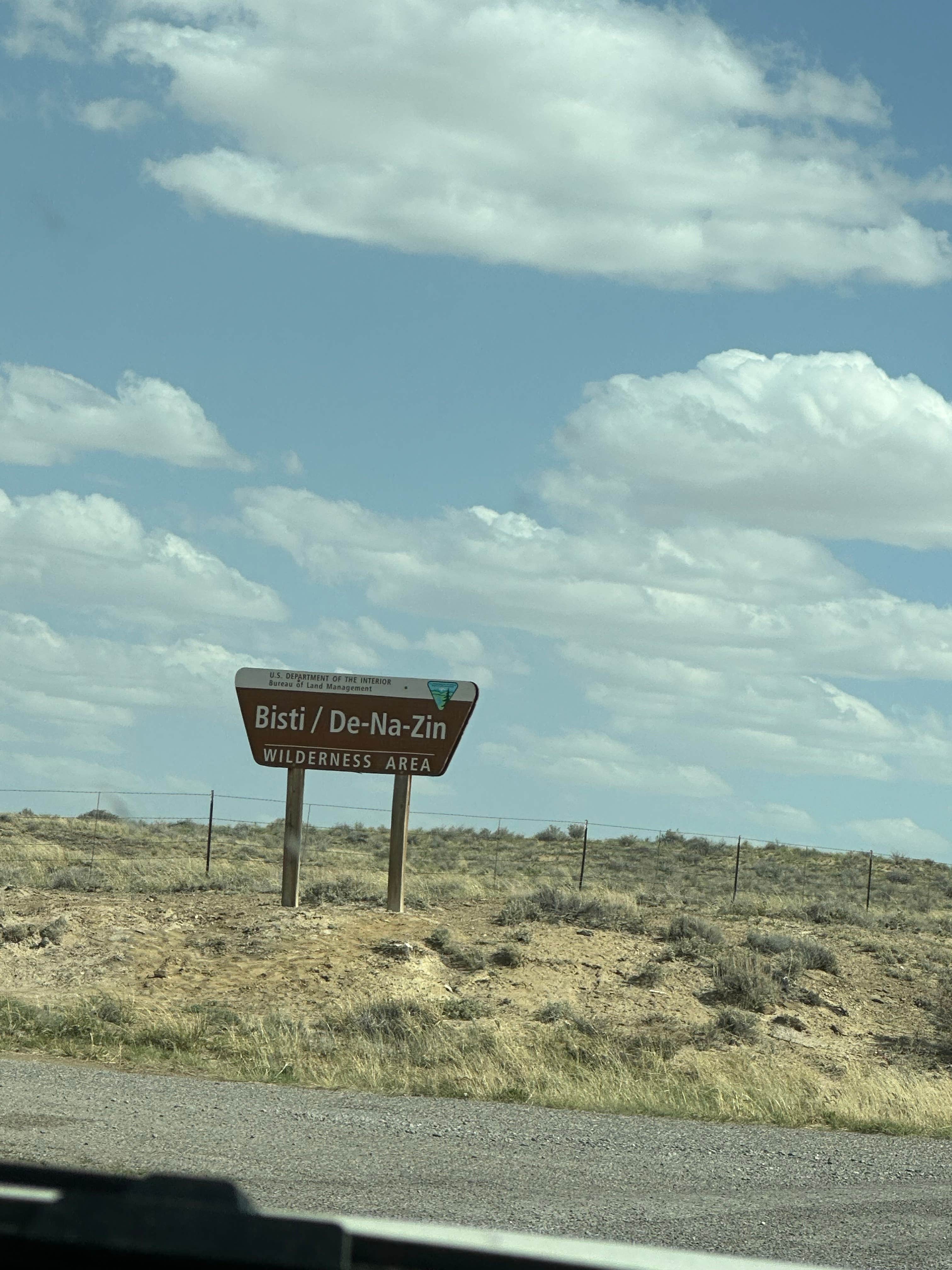 Karen B.'s photo of a dispersed camping area at Bisti / De-Na-Zin Wilderness Area near Blanco, NM