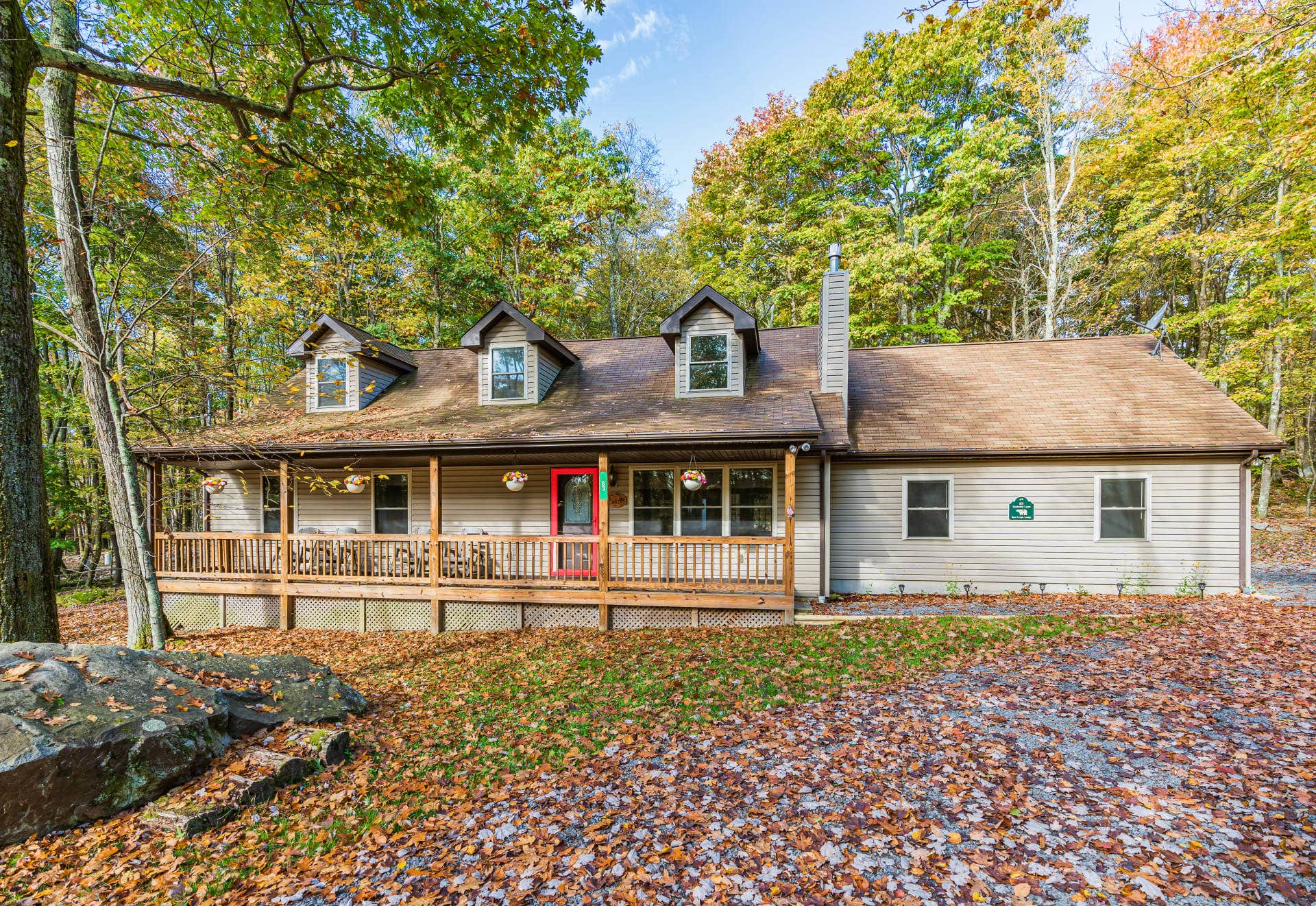 The Dyrt's photo of a cabin at Private Lake Cabin w Deck/Grill, Fire Pit, WiFi! near Seneca Rocks, WV