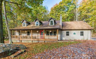 The Dyrt's photo of a cabin at Private Lake Cabin w Deck/Grill, Fire Pit, WiFi! near Burlington, WV