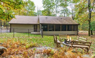 The Dyrt's photo of a cabin at Private Lake Cabin w Deck/Grill, Fire Pit, WiFi! near Elkins, WV