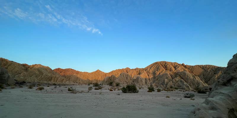 Camper submitted image from Mecca Hills Wilderness Dispersed Camping