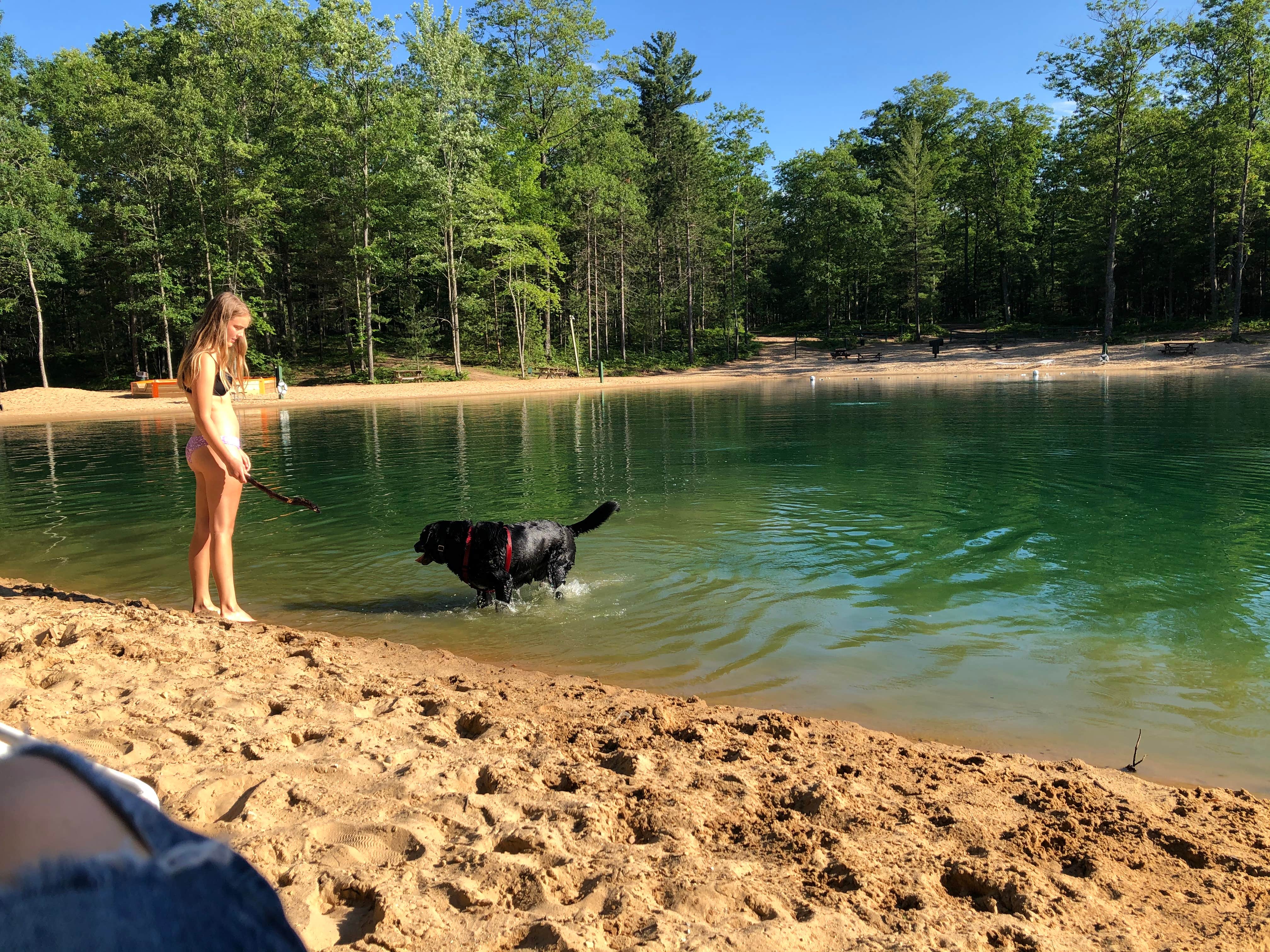 Camper-submitted photo at Oxbow Park Big Prairie Township near Gowen, MI