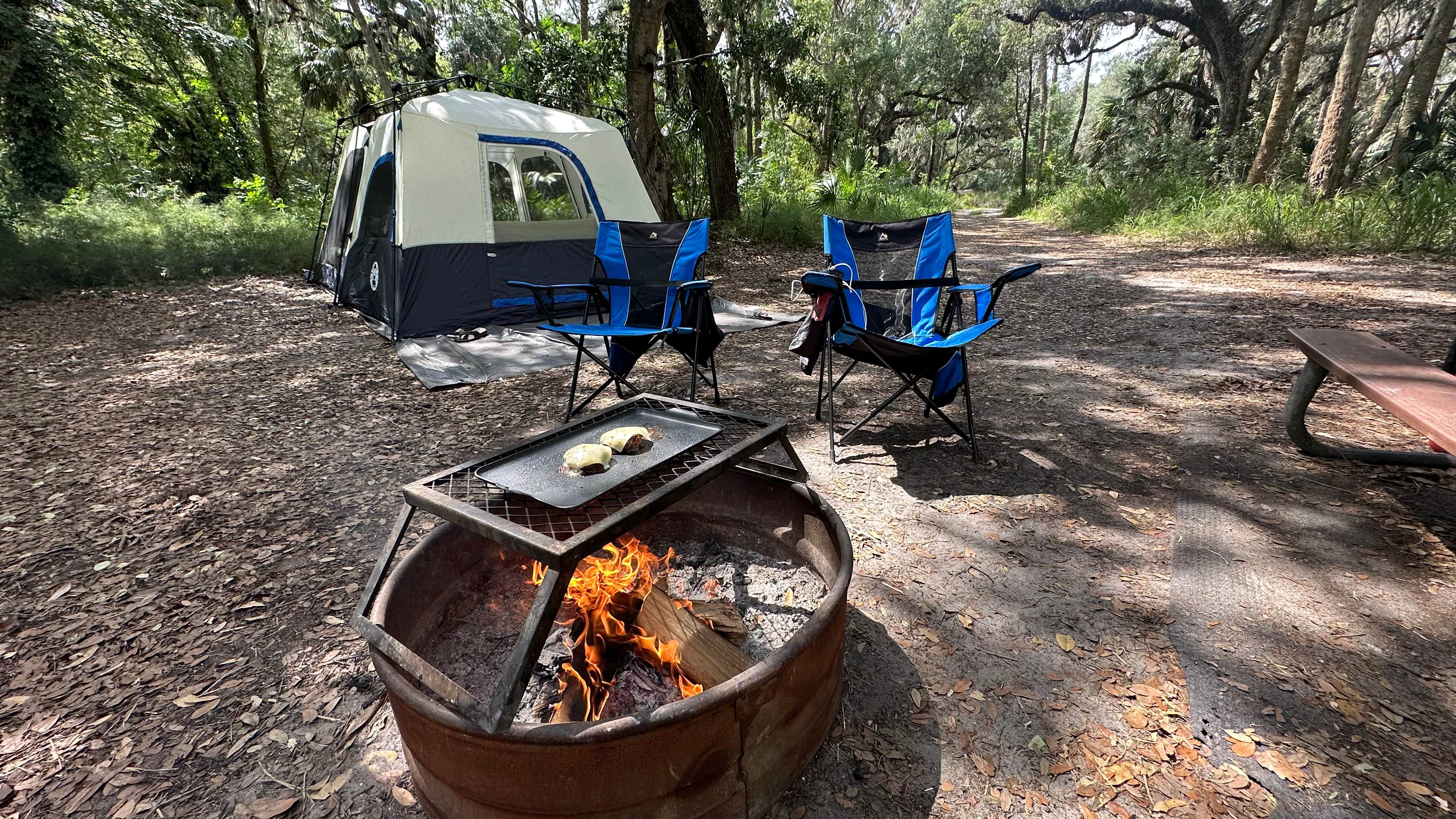 Scott O.'s photo of tent camping at North Shore Relic Ranch near Orange City, FL