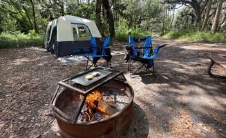 Scott O.'s photo of tent camping at North Shore Relic Ranch near Sorrento, FL