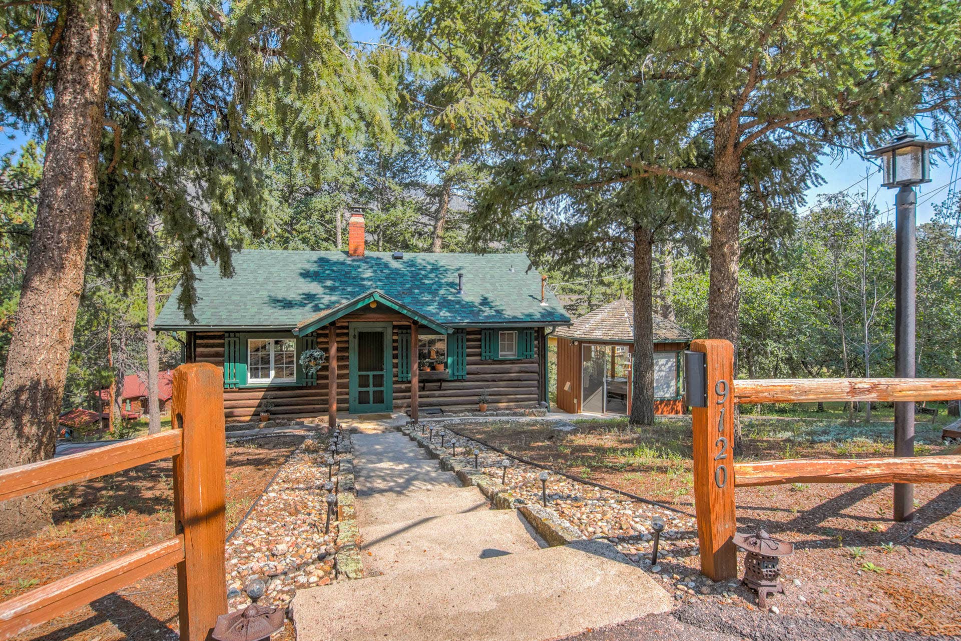 The Dyrt's photo of a cabin at Wine Gazebo___Pikes Peak Mountain Log Cabin for 2 near Castle Rock, CO
