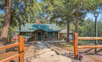 The Dyrt's photo of a cabin at Wine Gazebo___Pikes Peak Mountain Log Cabin for 2 near Cripple Creek, CO