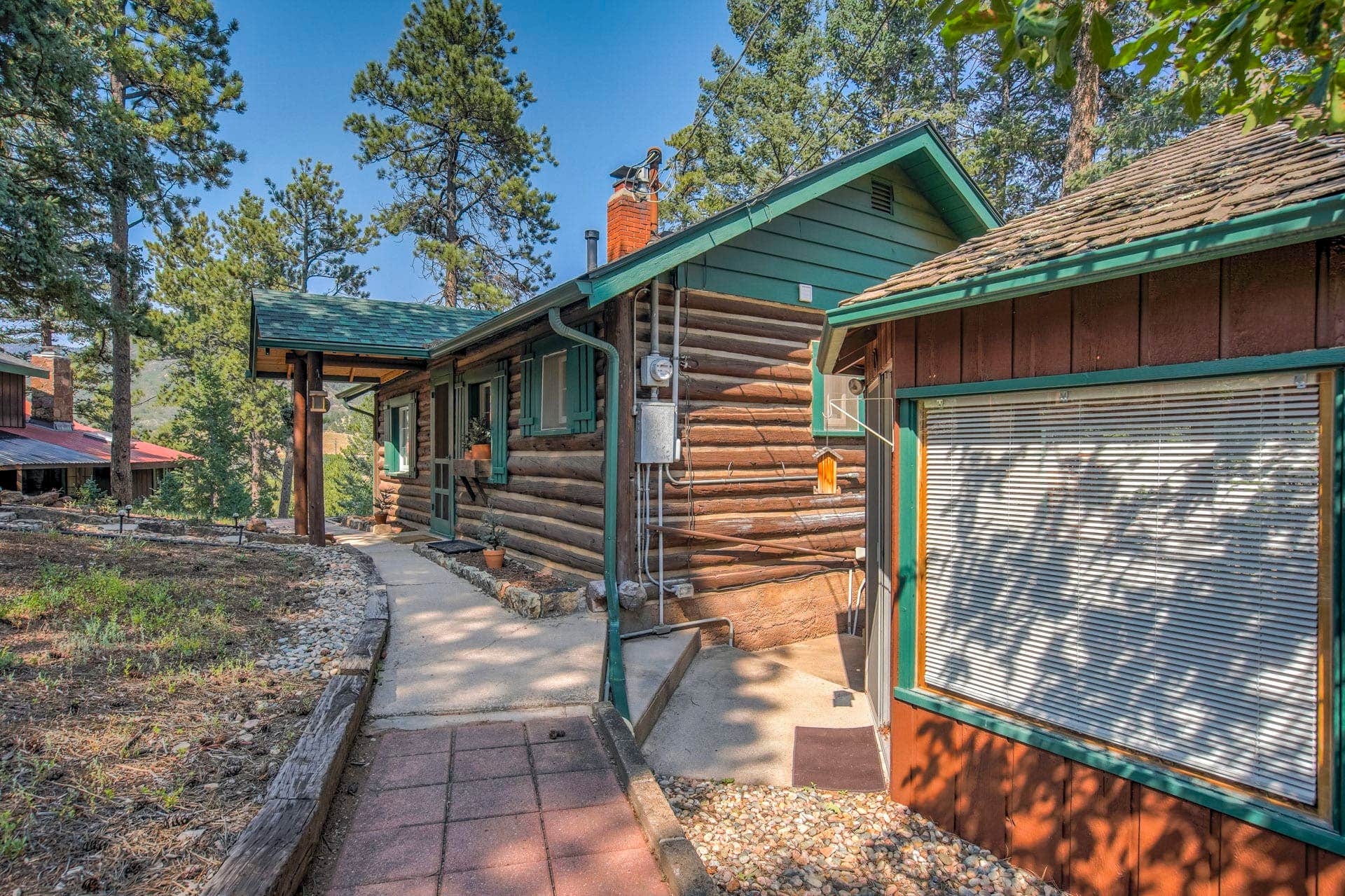The Dyrt's photo of a cabin at Wine Gazebo___Pikes Peak Mountain Log Cabin for 2 near Gateway, CO