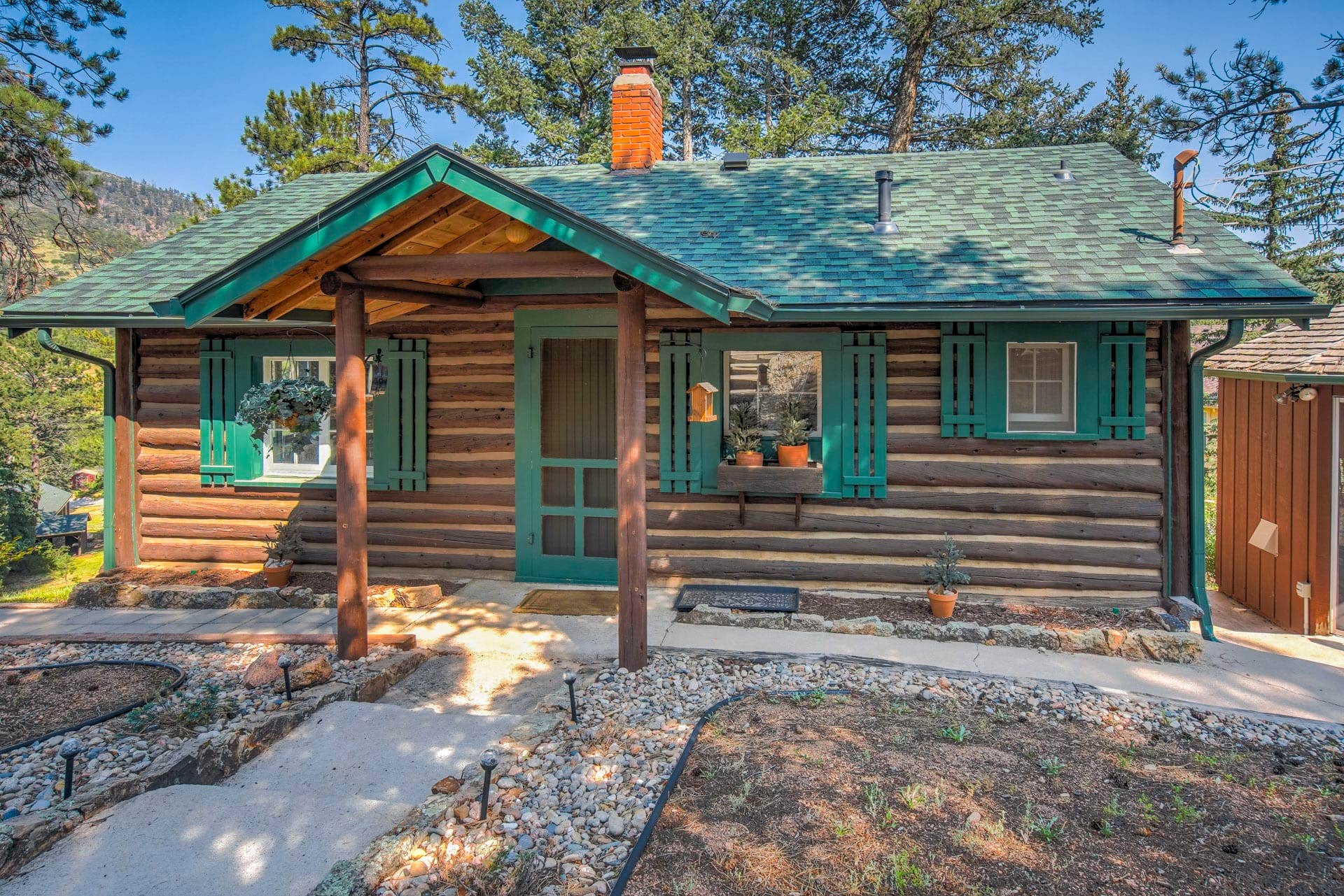 The Dyrt's photo of a cabin at Wine Gazebo___Pikes Peak Mountain Log Cabin for 2 near Centennial, CO