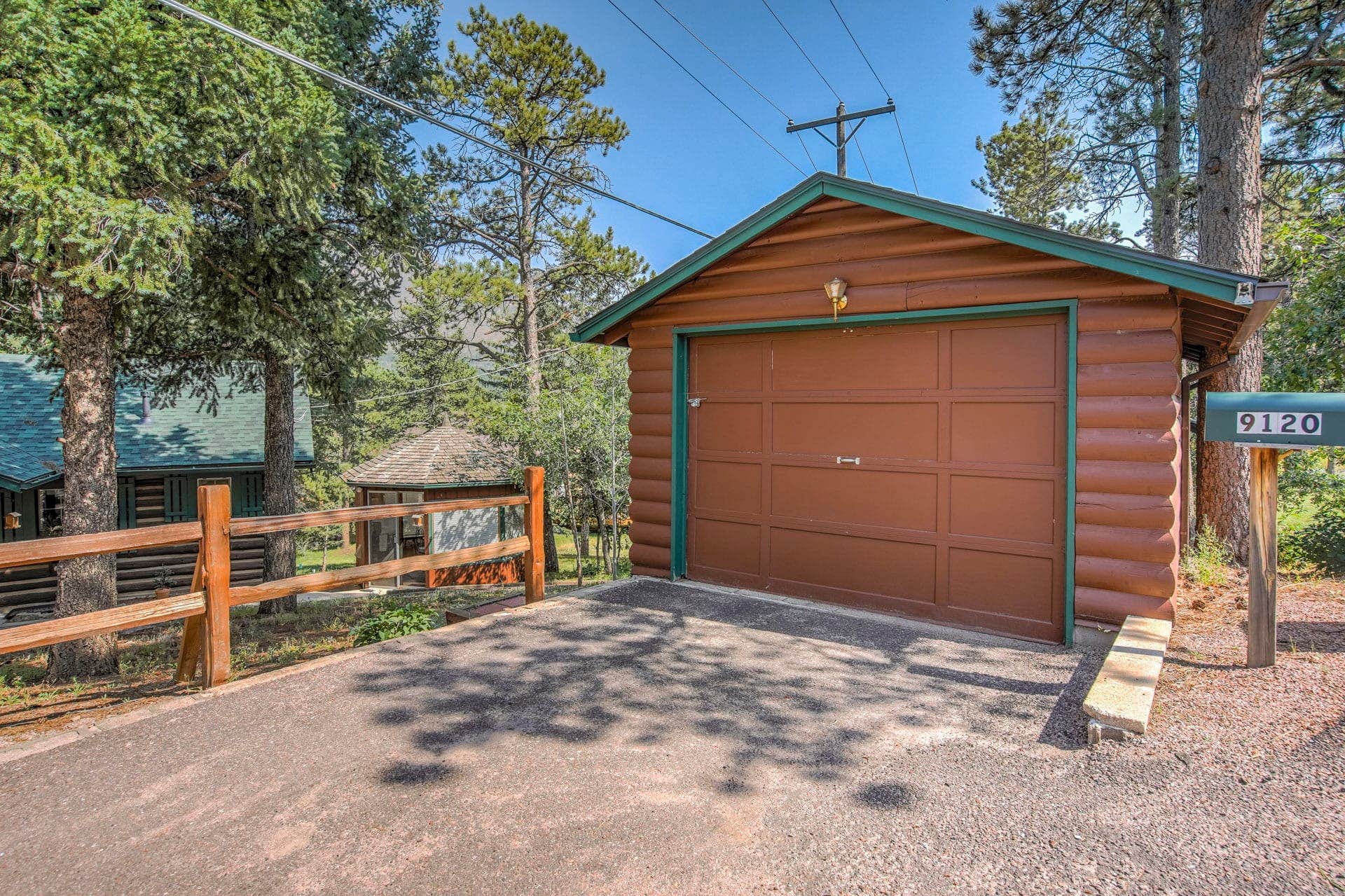 The Dyrt's photo of a cabin at Wine Gazebo___Pikes Peak Mountain Log Cabin for 2 near PSICC