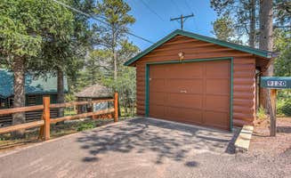 The Dyrt's photo of a cabin at Wine Gazebo___Pikes Peak Mountain Log Cabin for 2 near Green Mountain Falls, CO