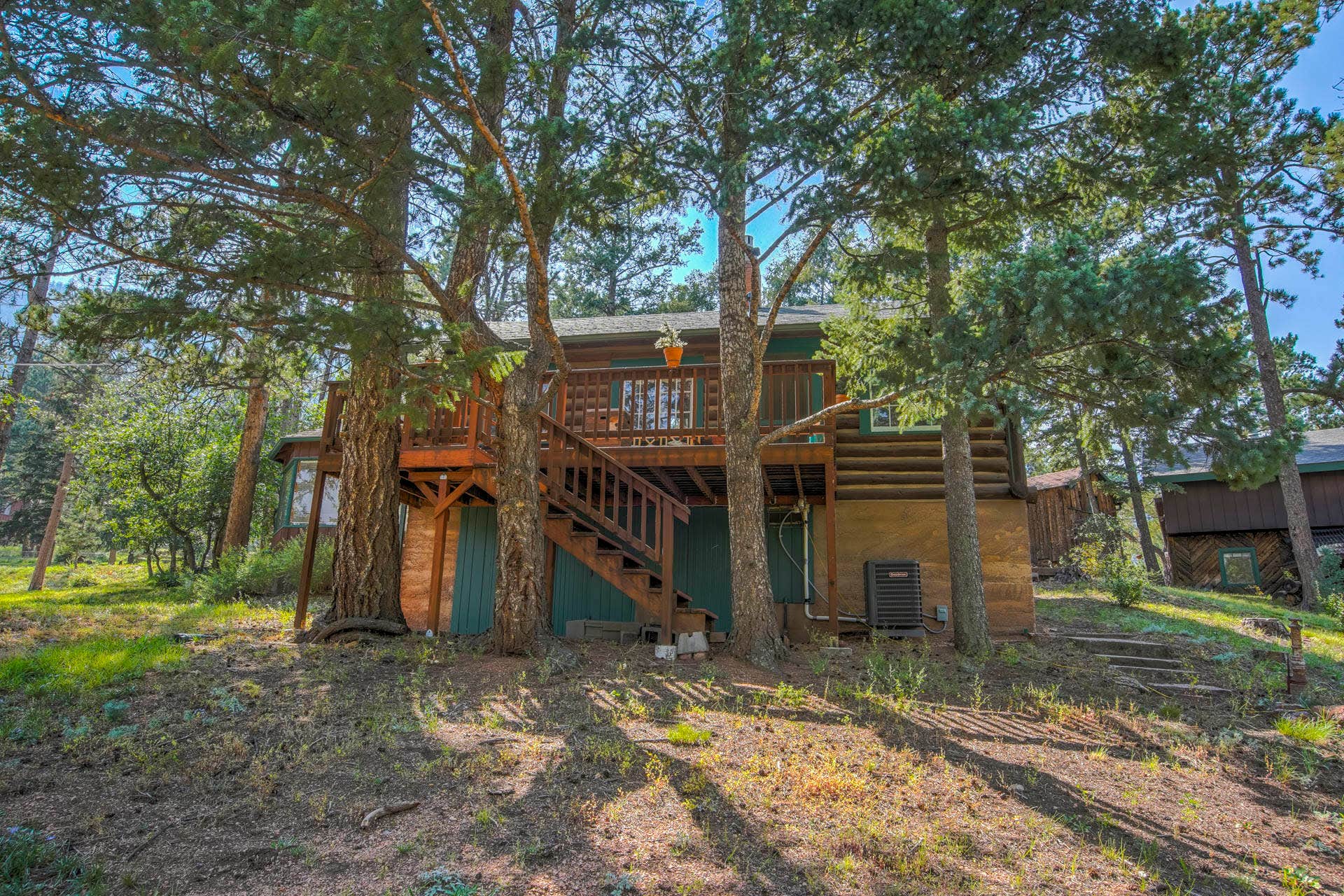 The Dyrt's photo of a cabin at Wine Gazebo___Pikes Peak Mountain Log Cabin for 2 near Penrose, CO