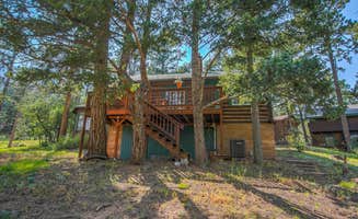 The Dyrt's photo of a cabin at Wine Gazebo___Pikes Peak Mountain Log Cabin for 2 near Penrose, CO