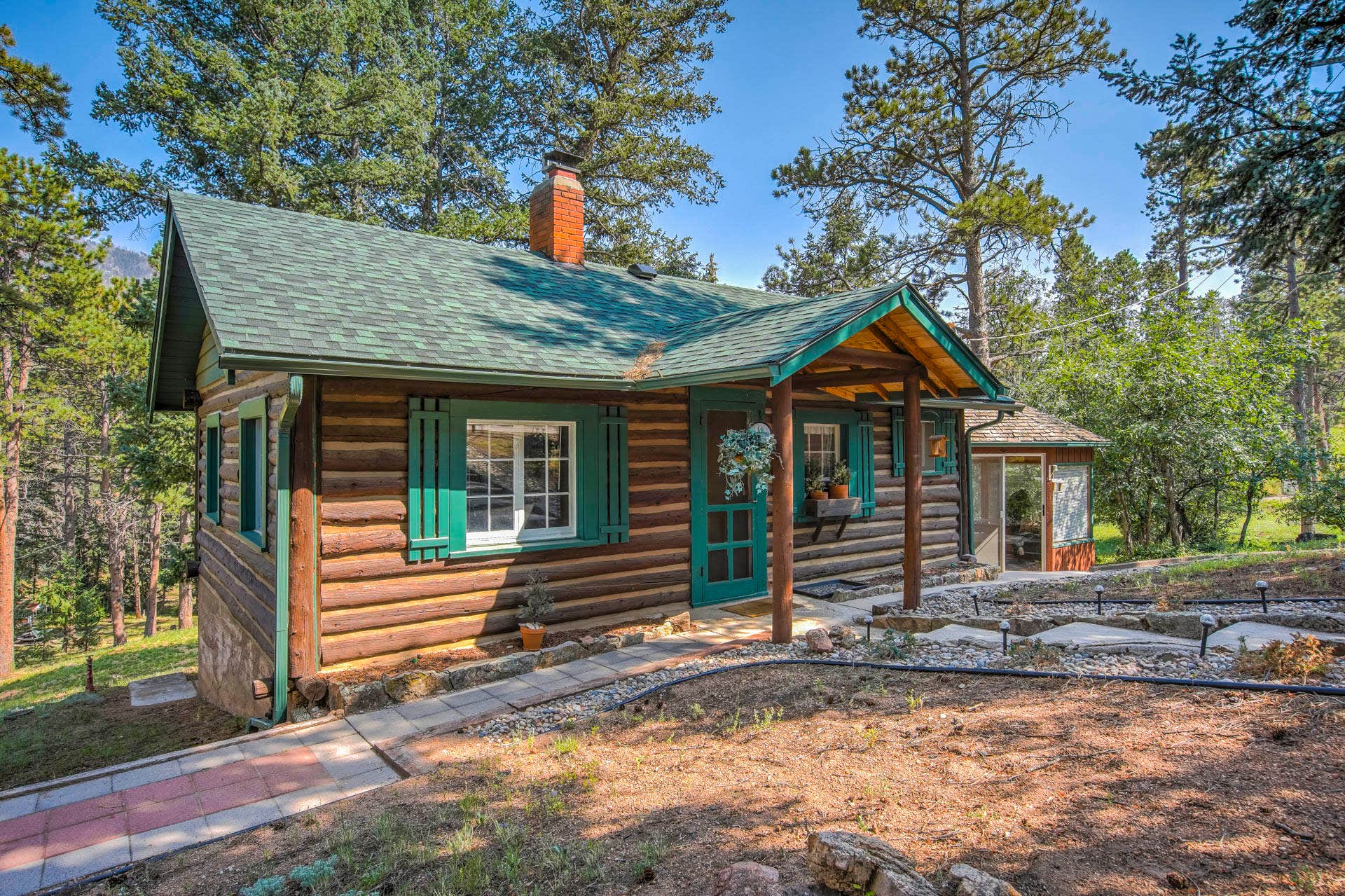 The Dyrt's photo of a cabin at Wine Gazebo___Pikes Peak Mountain Log Cabin for 2 near Highlands Ranch, CO