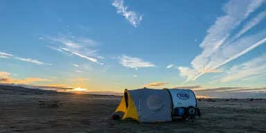 Camper submitted image from Secluded Carrizo Plains Campsite