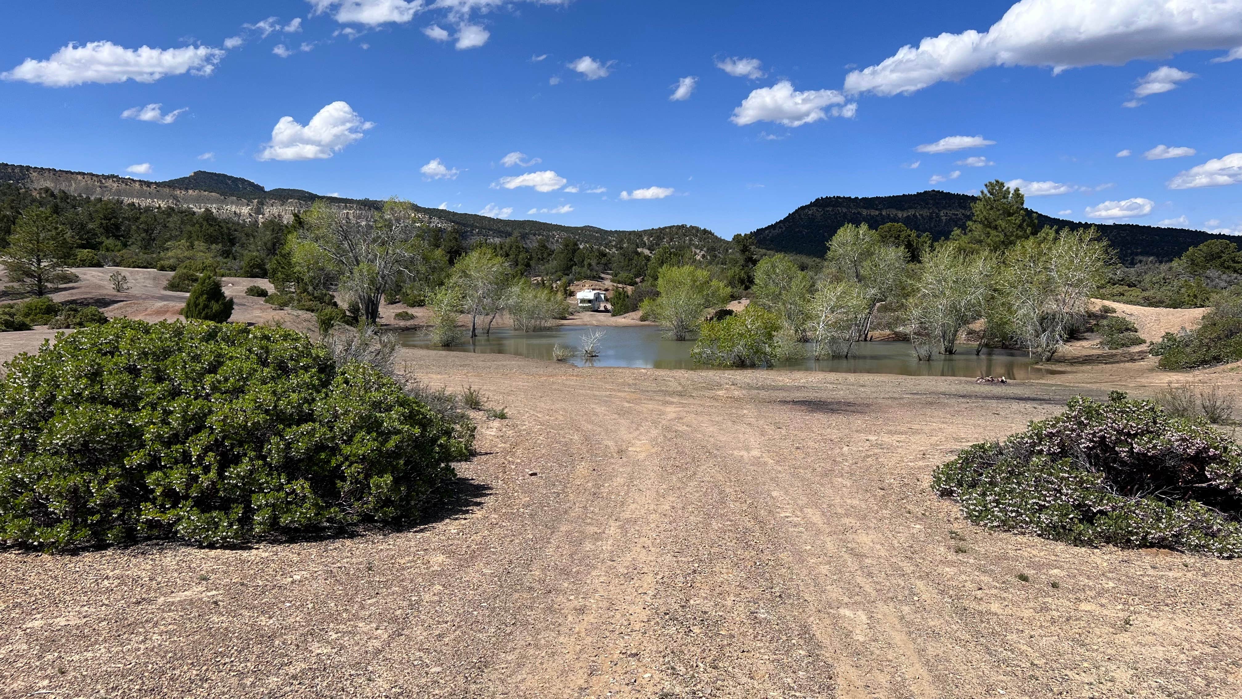 dond's photo of a dispersed camping area at BLM Road #71 Gravel Pit Dispersed - BLM near Orderville, UT
