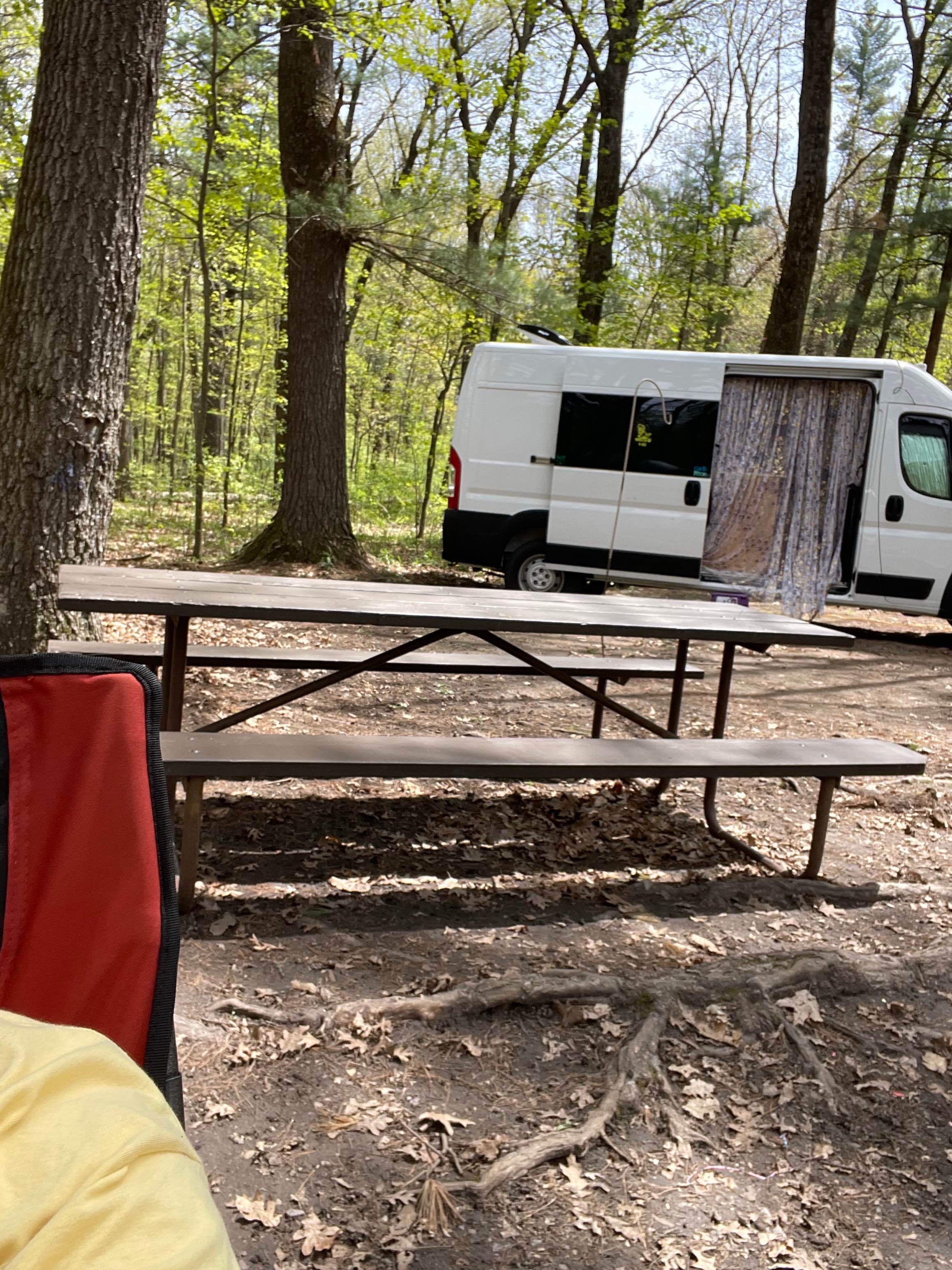 robert M.'s photo at Sandstone Ridge Campground — Mirror Lake State Park near Loganville, WI