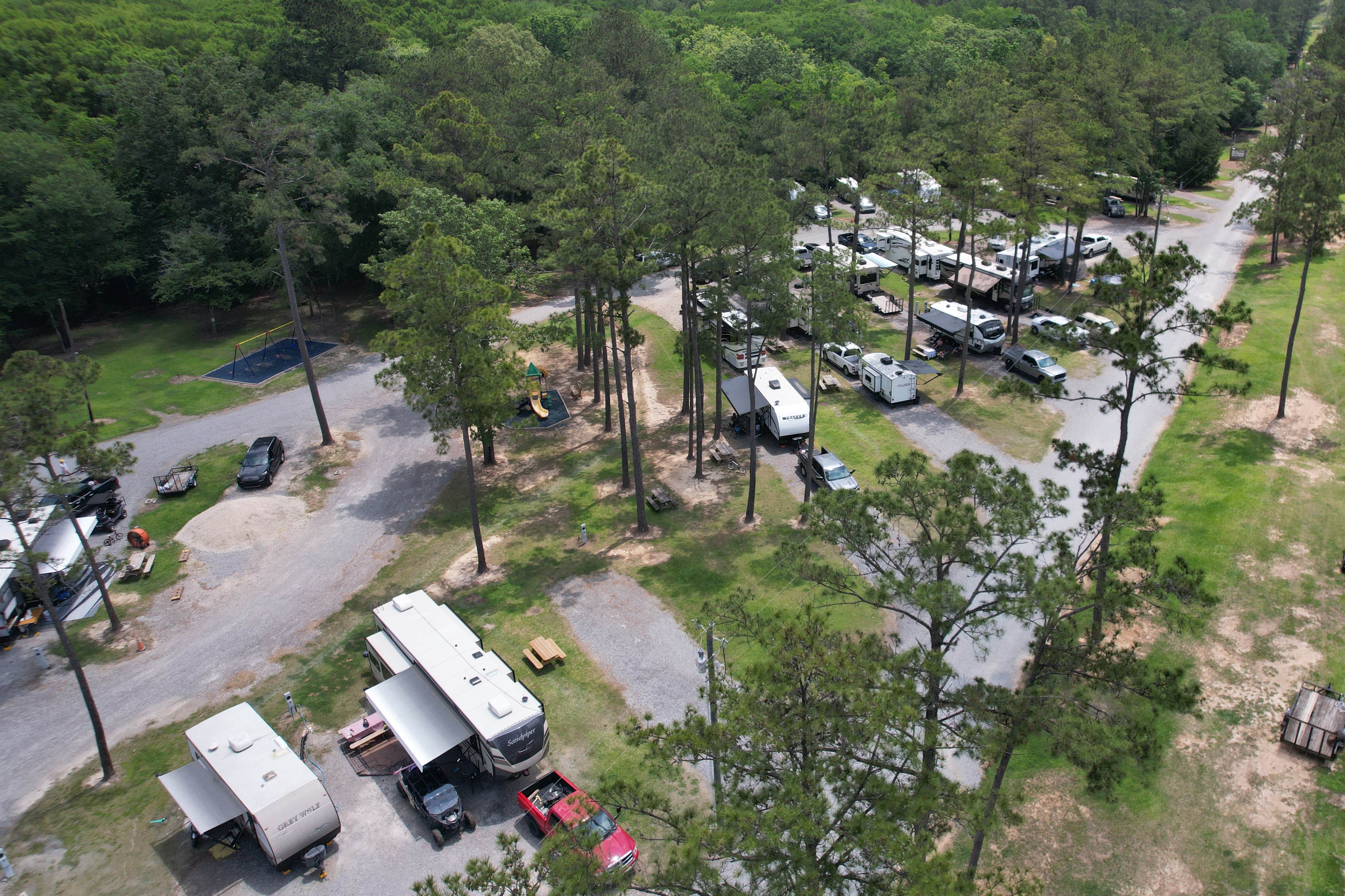 Camper-submitted photo at Hidden Pines Campground near Jennings, LA