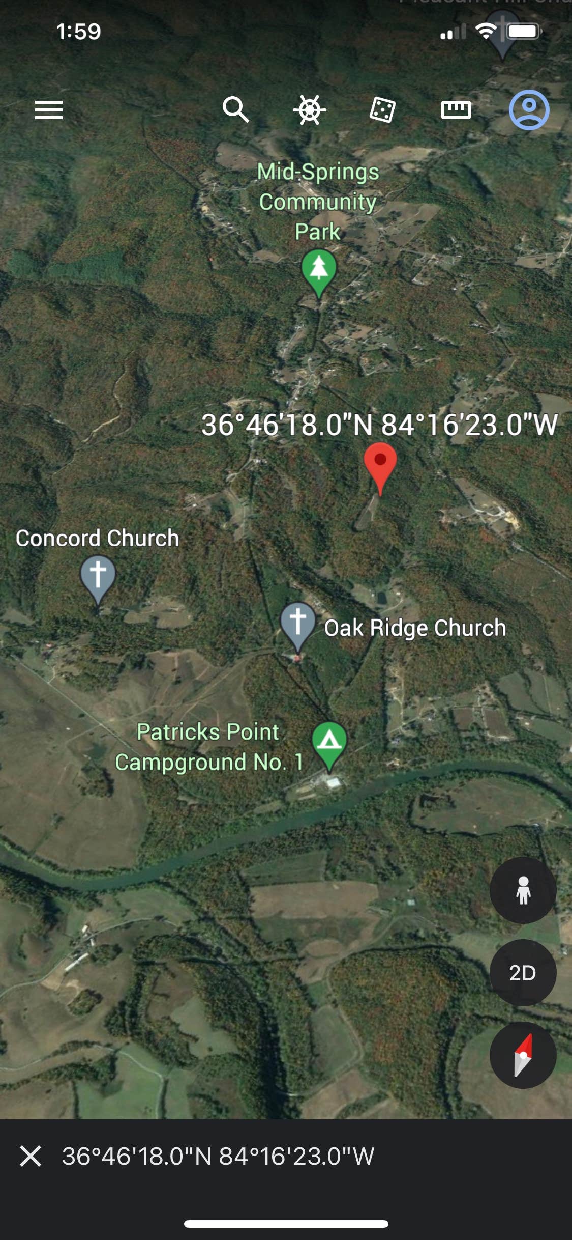 Camper-submitted photo at Tranquility Creek near Big South Fork National River and Recreation Area