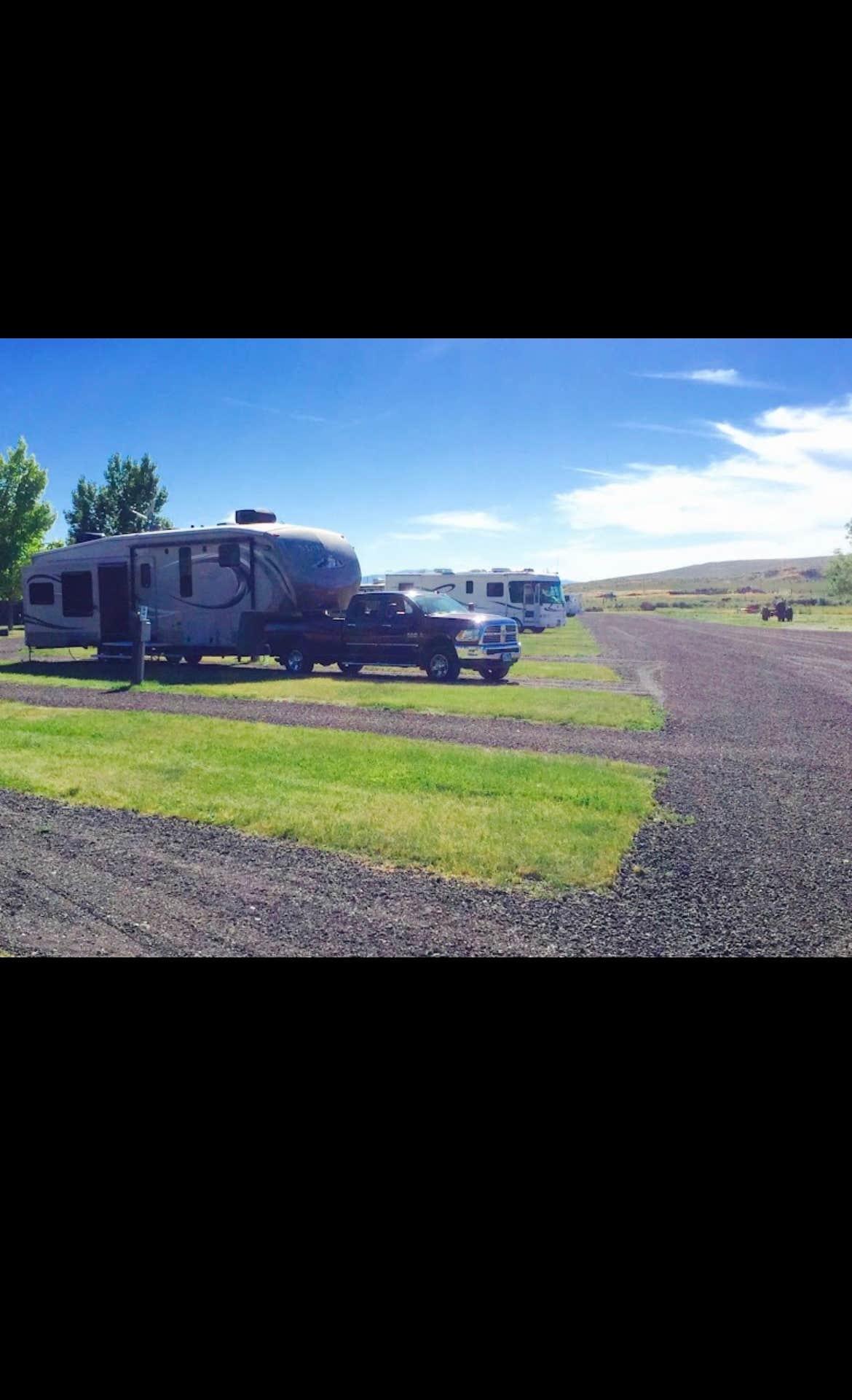 Ches B.'s photo of rv camping at The Hitching Post near Park Valley, UT