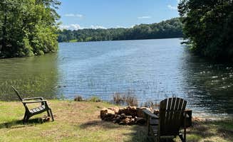 Erica T.'s photo of camping with pets at Hideaway Cove near Opelika, AL