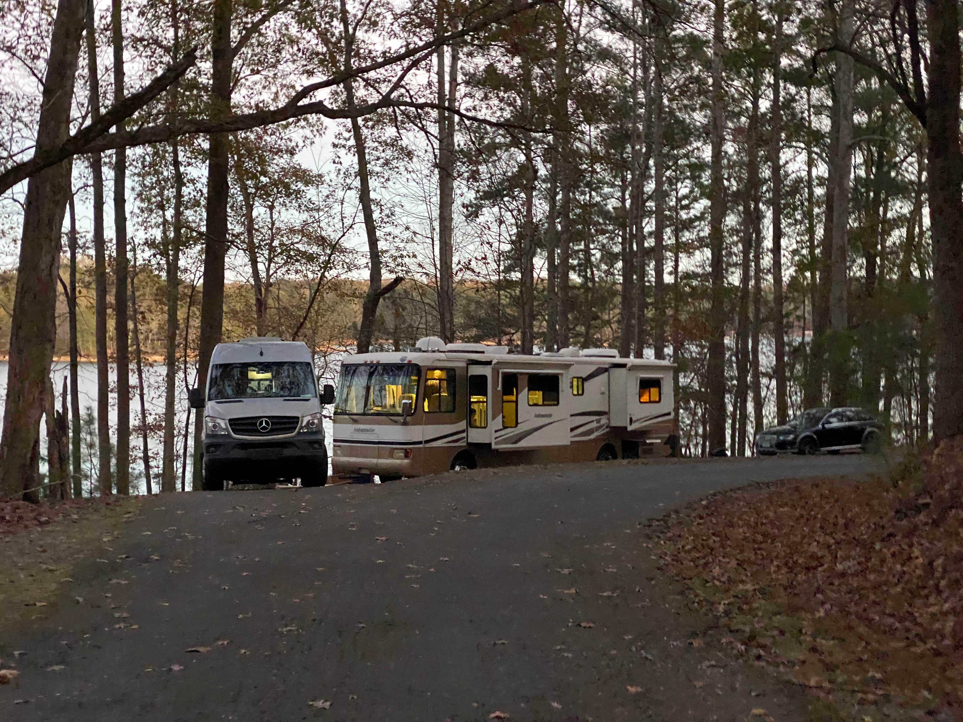 David W.'s photo of rv camping at Shoal Creek Campground near Gainesville, GA