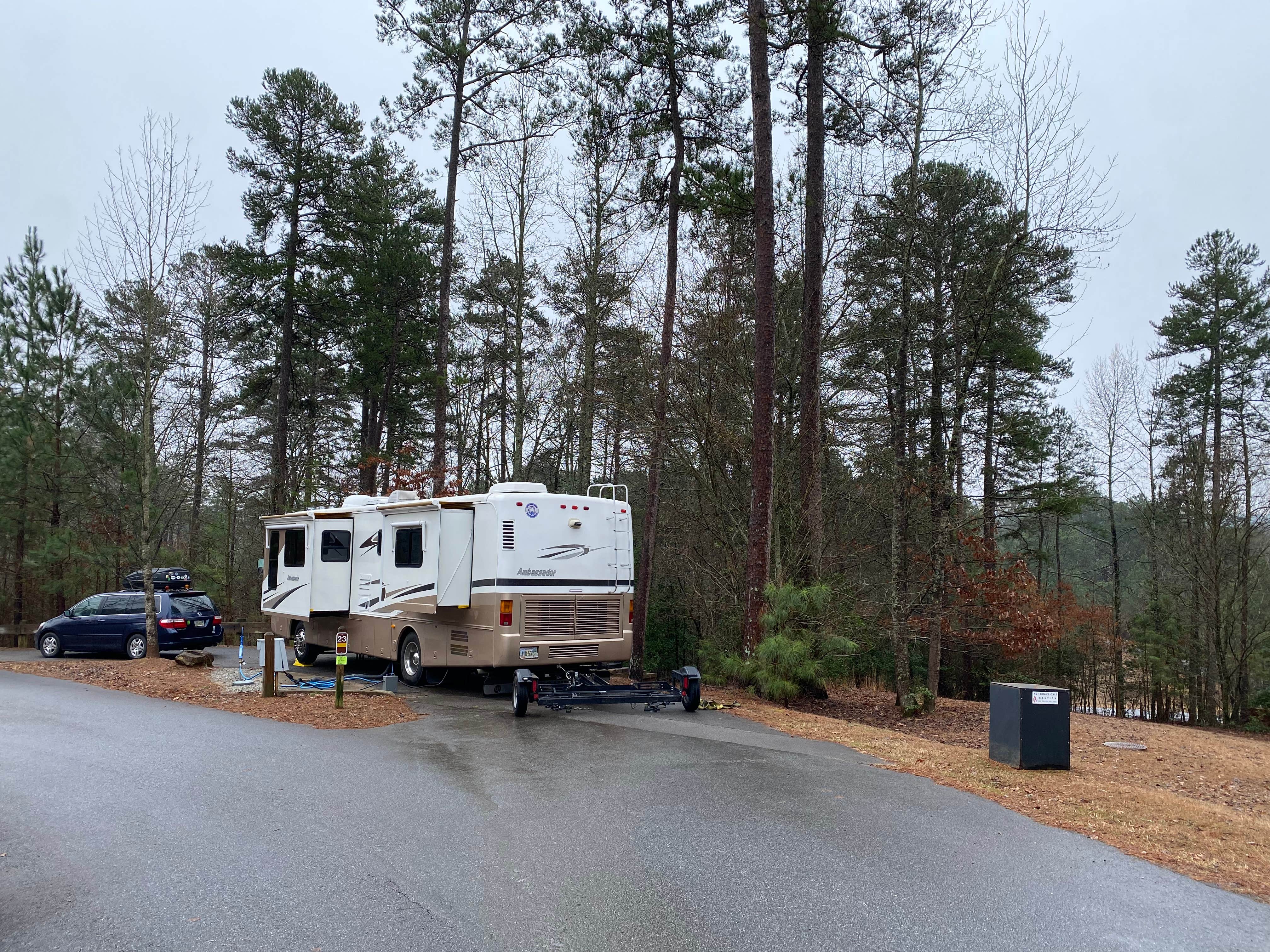 David W.'s photo of rv camping at Don Carter State Park Campground near Gainesville, GA