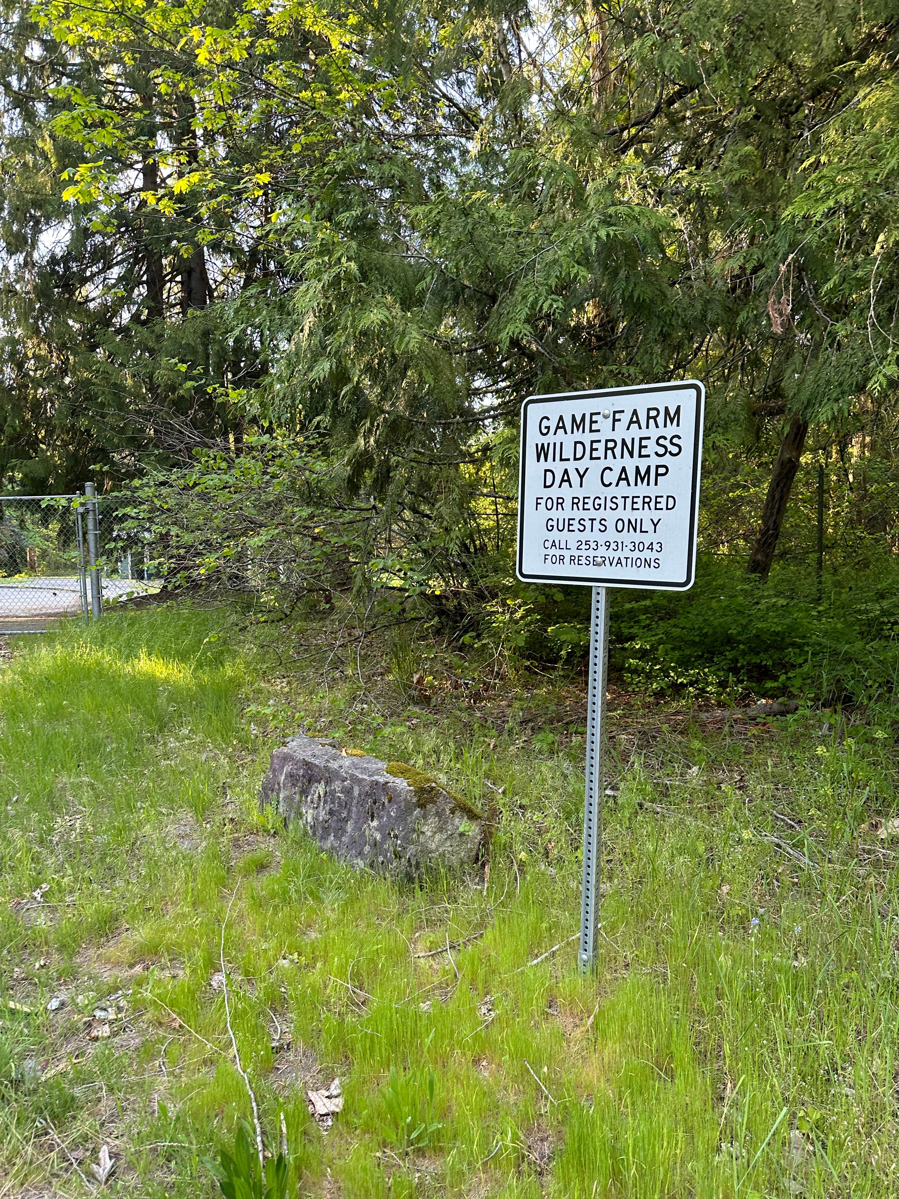 Camper-submitted photo at Game Farm Wilderness Campground near Lake Tapps, WA