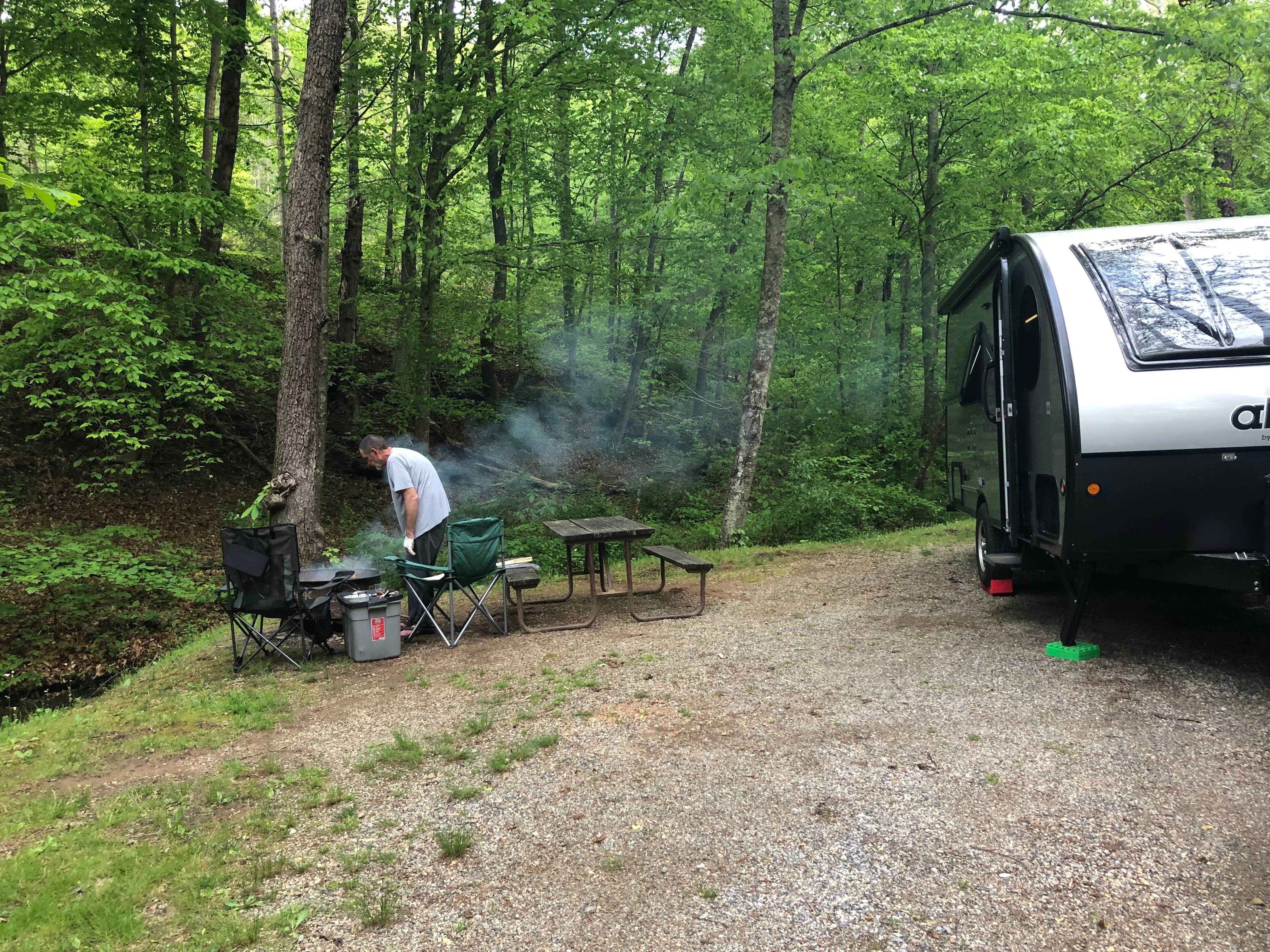 Lisa's photo at Middle Creek Campground near Oriskany, VA
