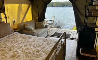 The Dyrt's photo of glamping accommodations at Loon's Haven Family Campground near Norway, ME