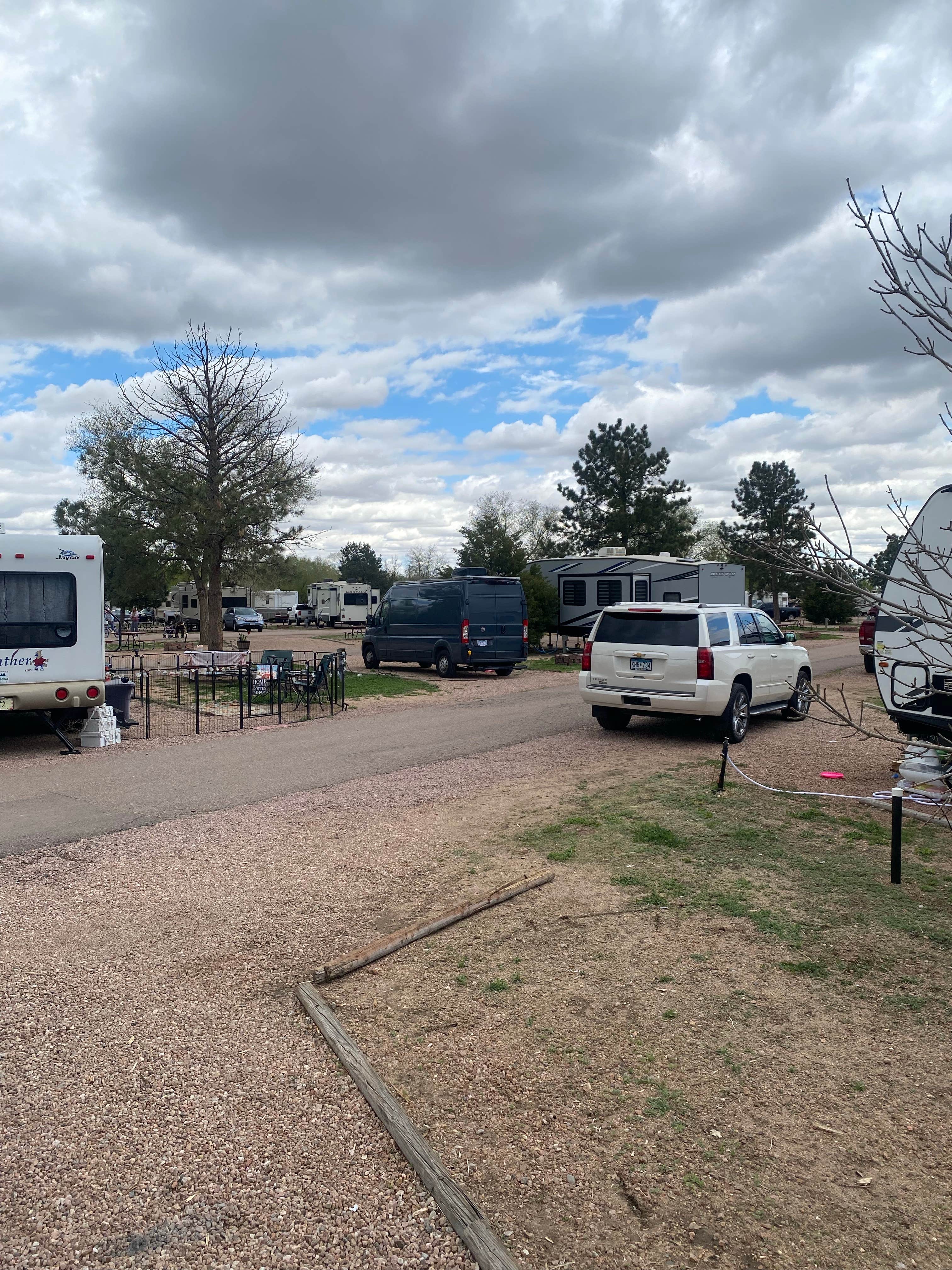 Whitney B.'s photo of rv camping at Colorado Springs KOA near Lake George, CO