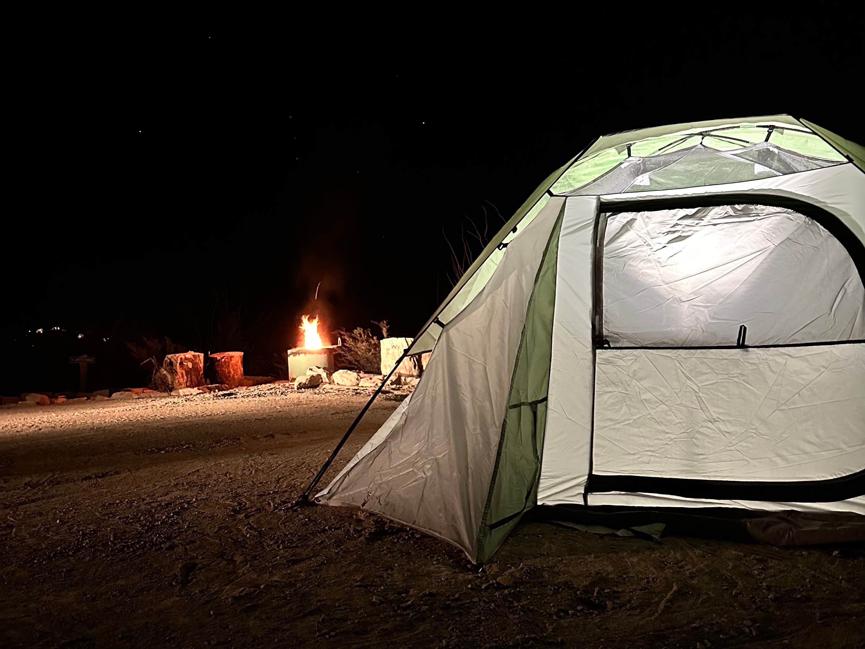 Camper-submitted photo at Terlingua Bus Stop Campground near Terlingua, TX