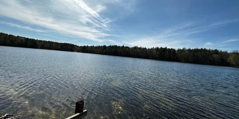 Camper submitted image from Weber Lake State Forest Campground