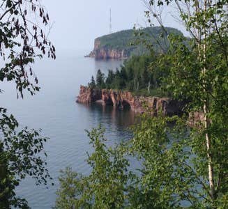 Camper-submitted photo from Lake Superior Cart-in Campground — Tettegouche State Park