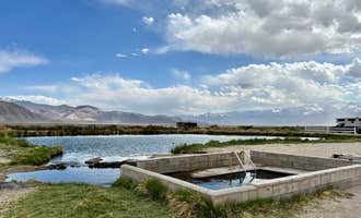 Camping near Tonopah, NV Dispersed Camping: Fish Lake Valley Hot Springs, Dyer, Nevada