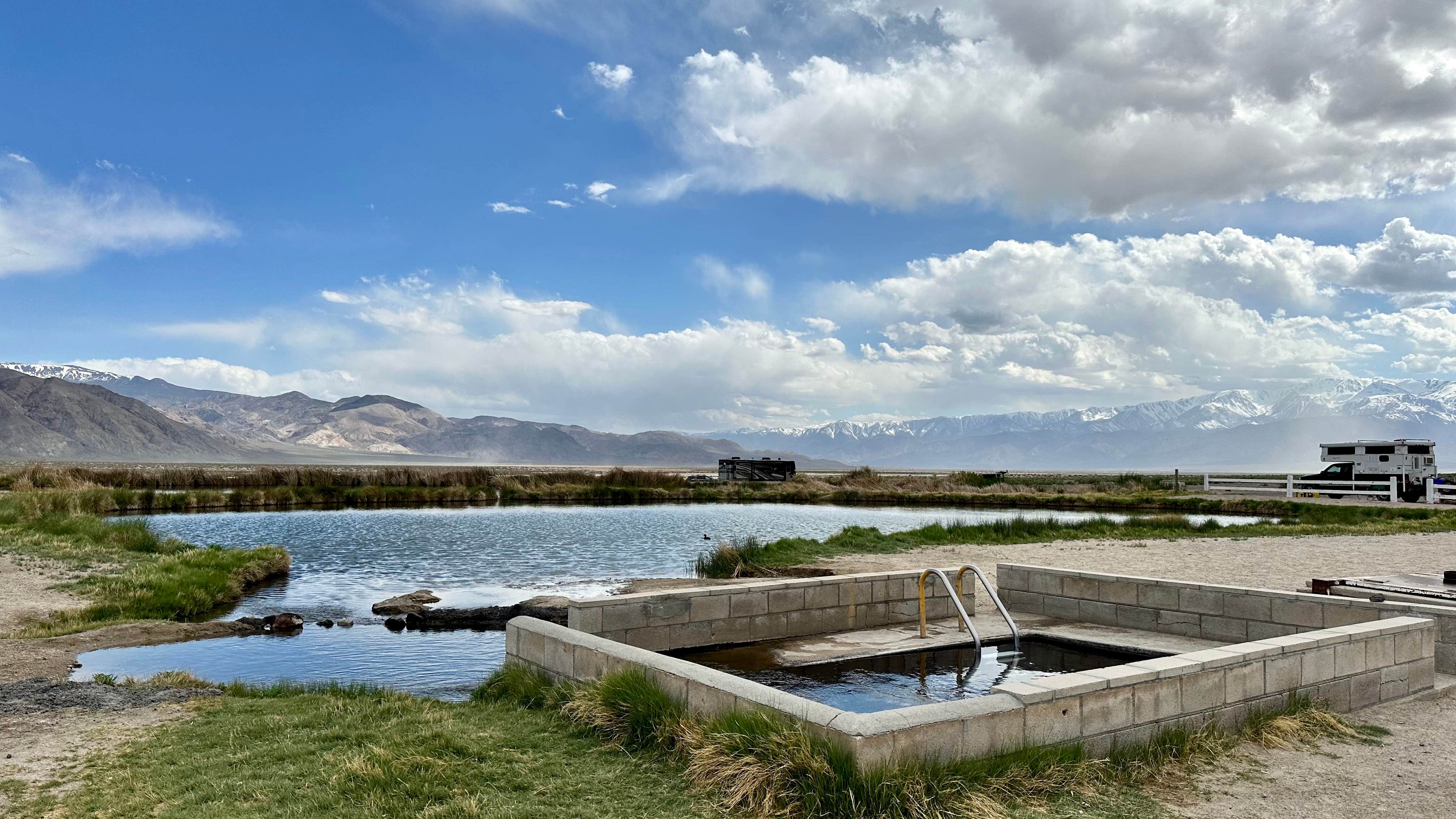 Camper submitted image from Fish Lake Valley Hot Springs - 4