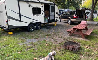 Stephen W.'s photo of camping with pets at Hersheypark Camping Resort near Harrisburg, PA