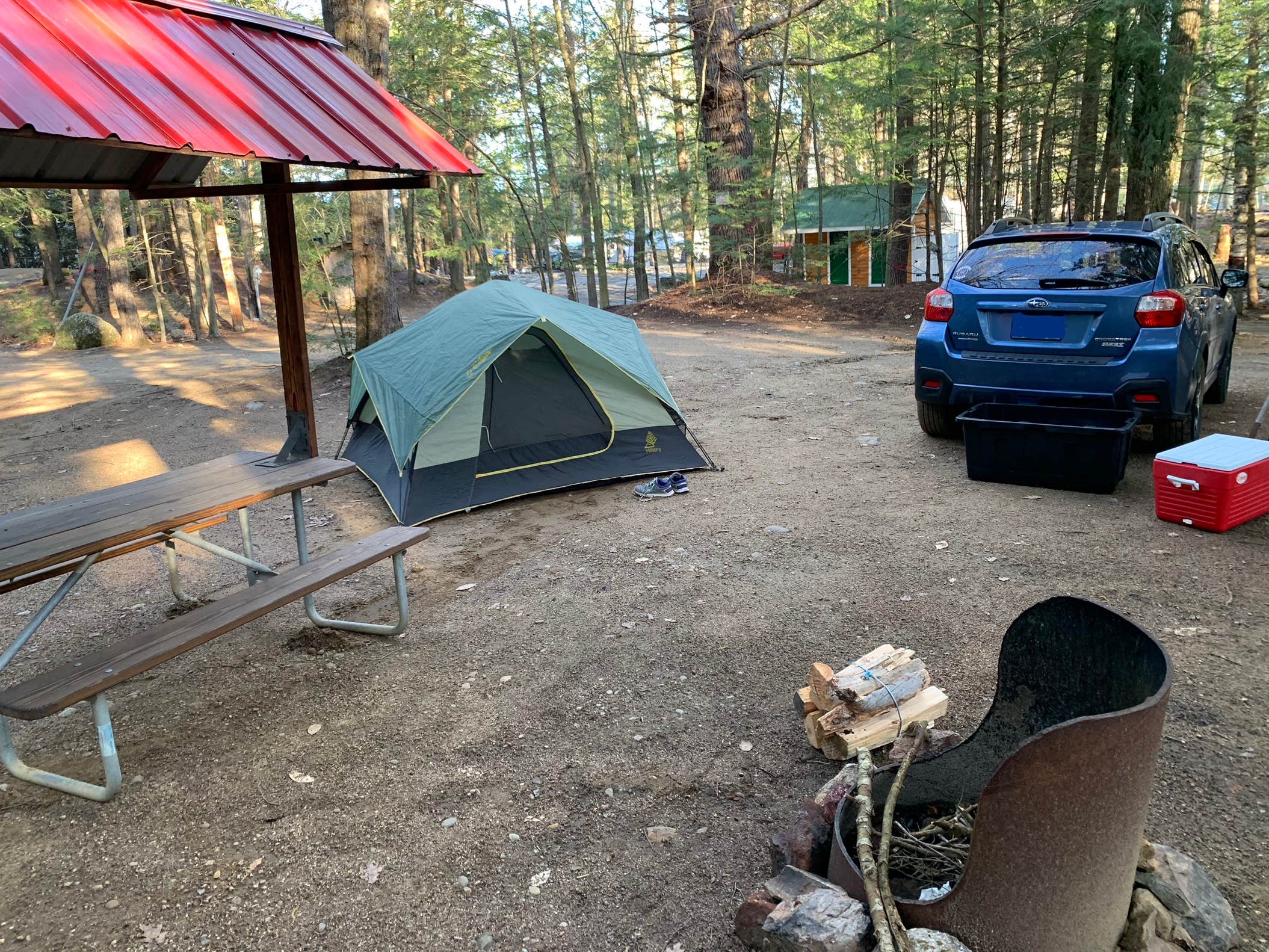 Camper-submitted photo at Granite State Campground near Sanbornton, NH