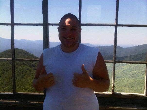 Camper-submitted photo at Shuckstack fire tower near Murphy, NC