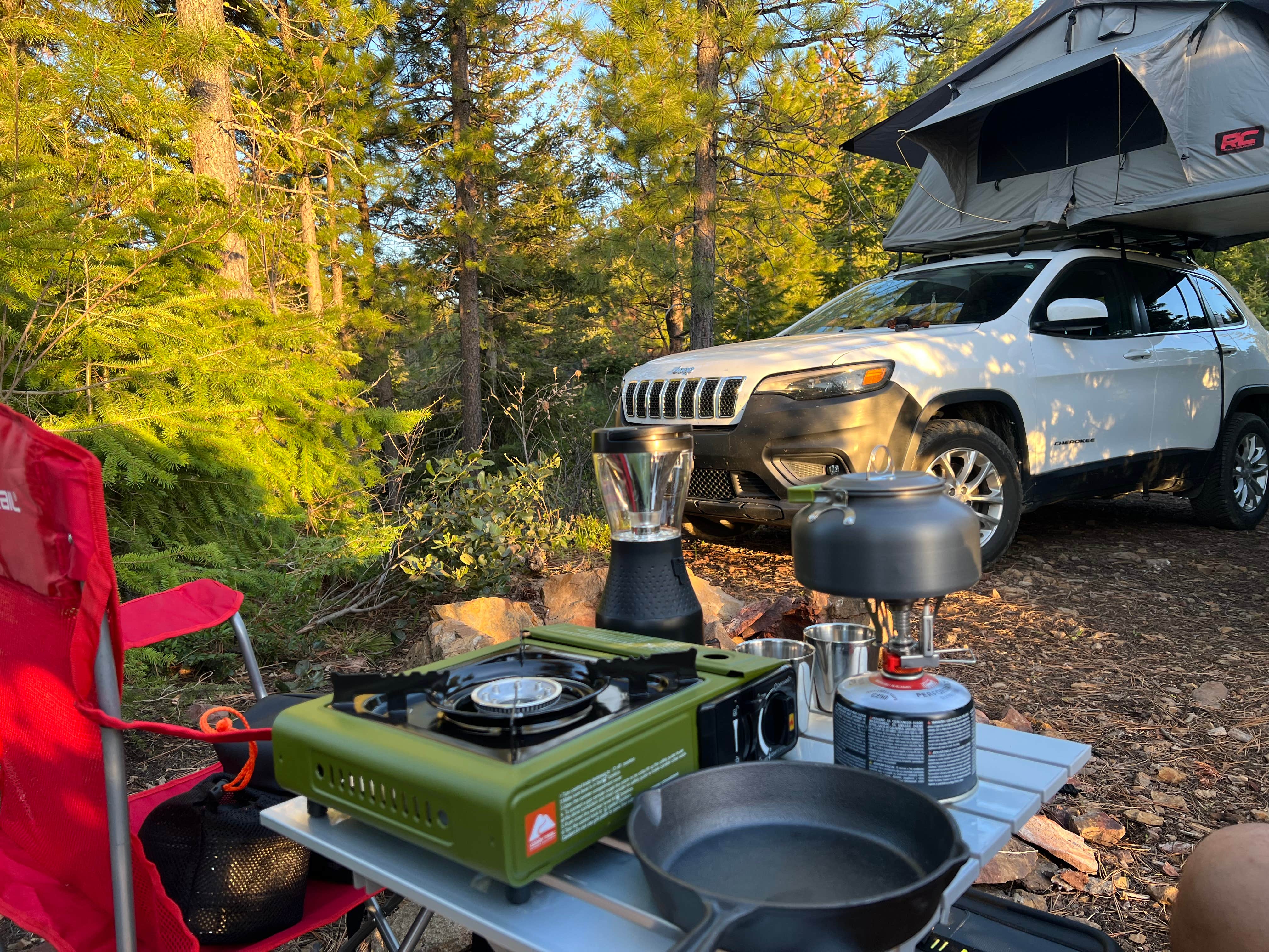 Maui F.'s photo of a dispersed camping area at Old Bluett Pass Dispersed Site near Vantage, WA