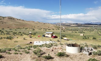 Camping near Jericho Wash: Dusty Mountain Campground, Levan, Utah