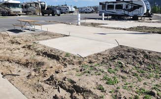 Petra's photo of rv camping at Klamath Falls RV Resort by Rjourney near Beatty, OR