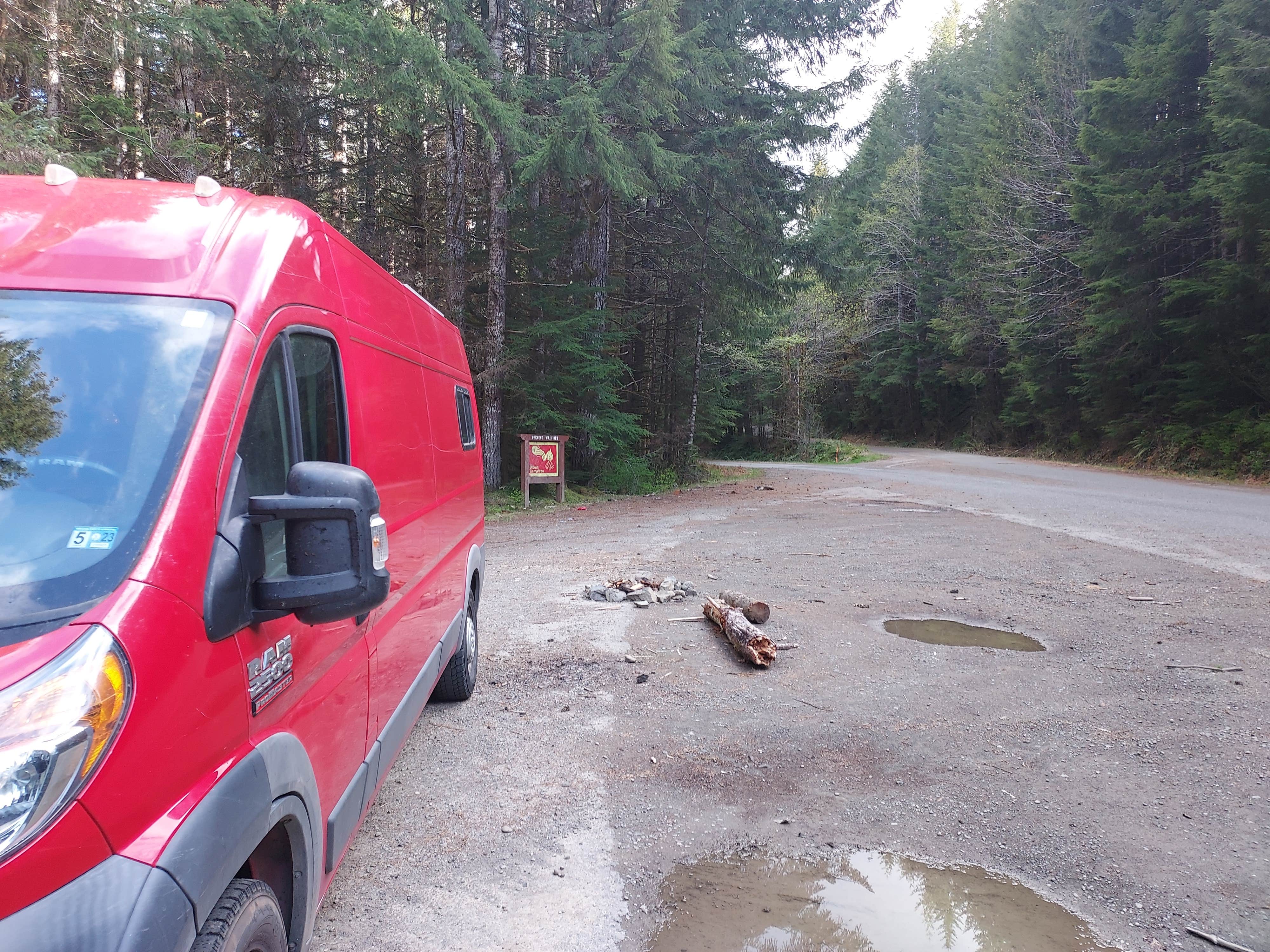 Camper-submitted photo at FS-2918 Dispersed Site near Forks, WA