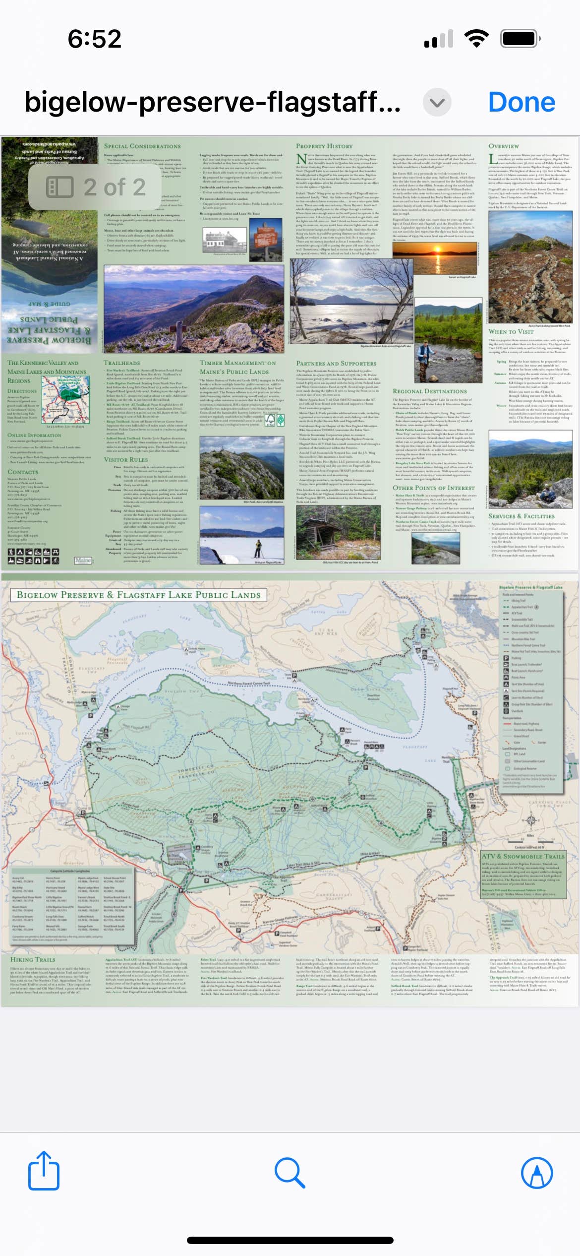 Camper-submitted photo at Myer's Lodge East near Eustis, ME