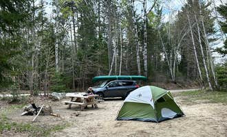 Camping near Upper Gravel Pit - Dispersed: Myer's Lodge East, Stratton, Maine